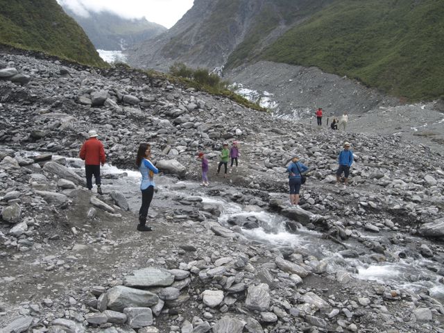 Der Weg zum Franz-Josef Gletscher 