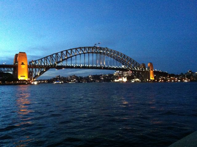 Harbour Bridge am Abend  