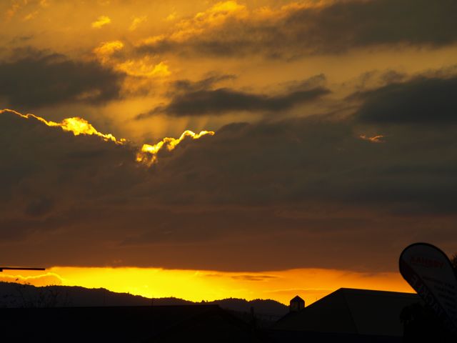 Abendstimmung über Whitianga